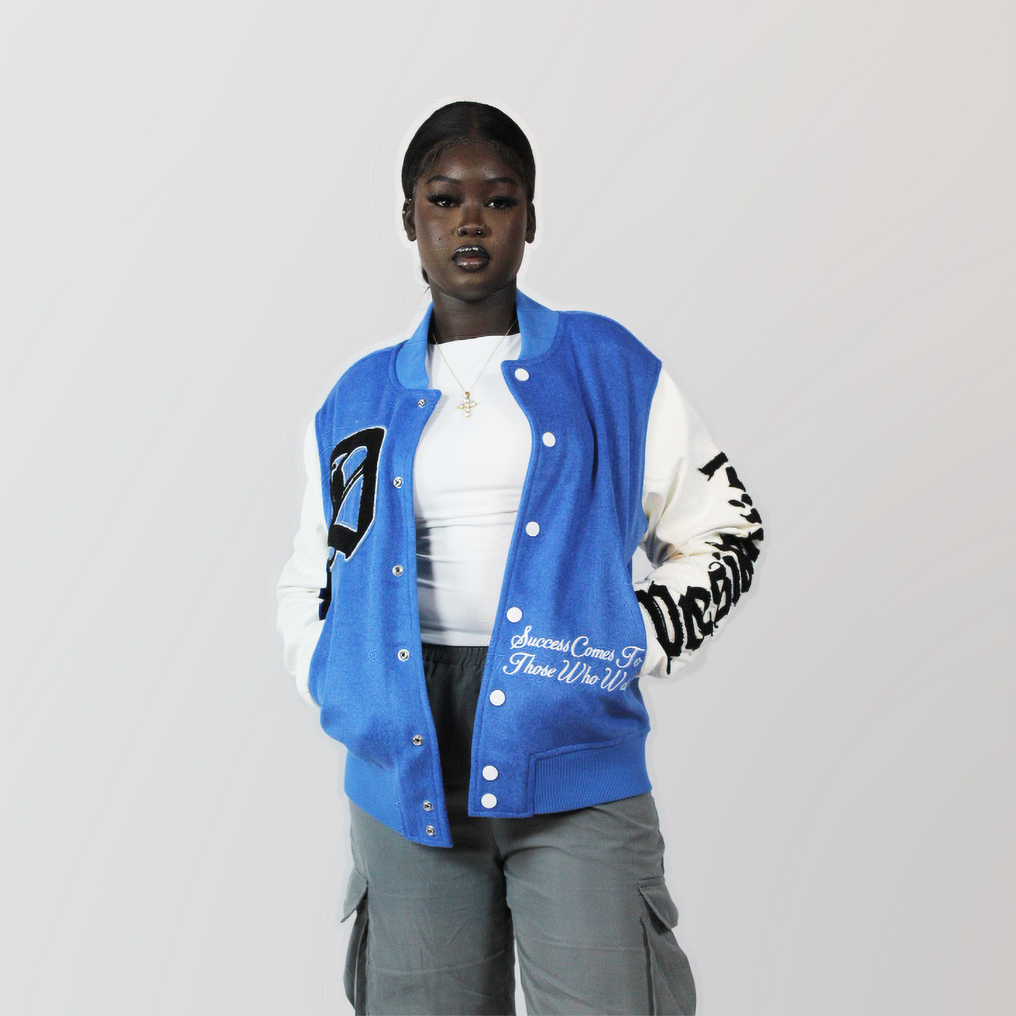 DRACOO X PRESIDENTIAL VARSITY JACKET