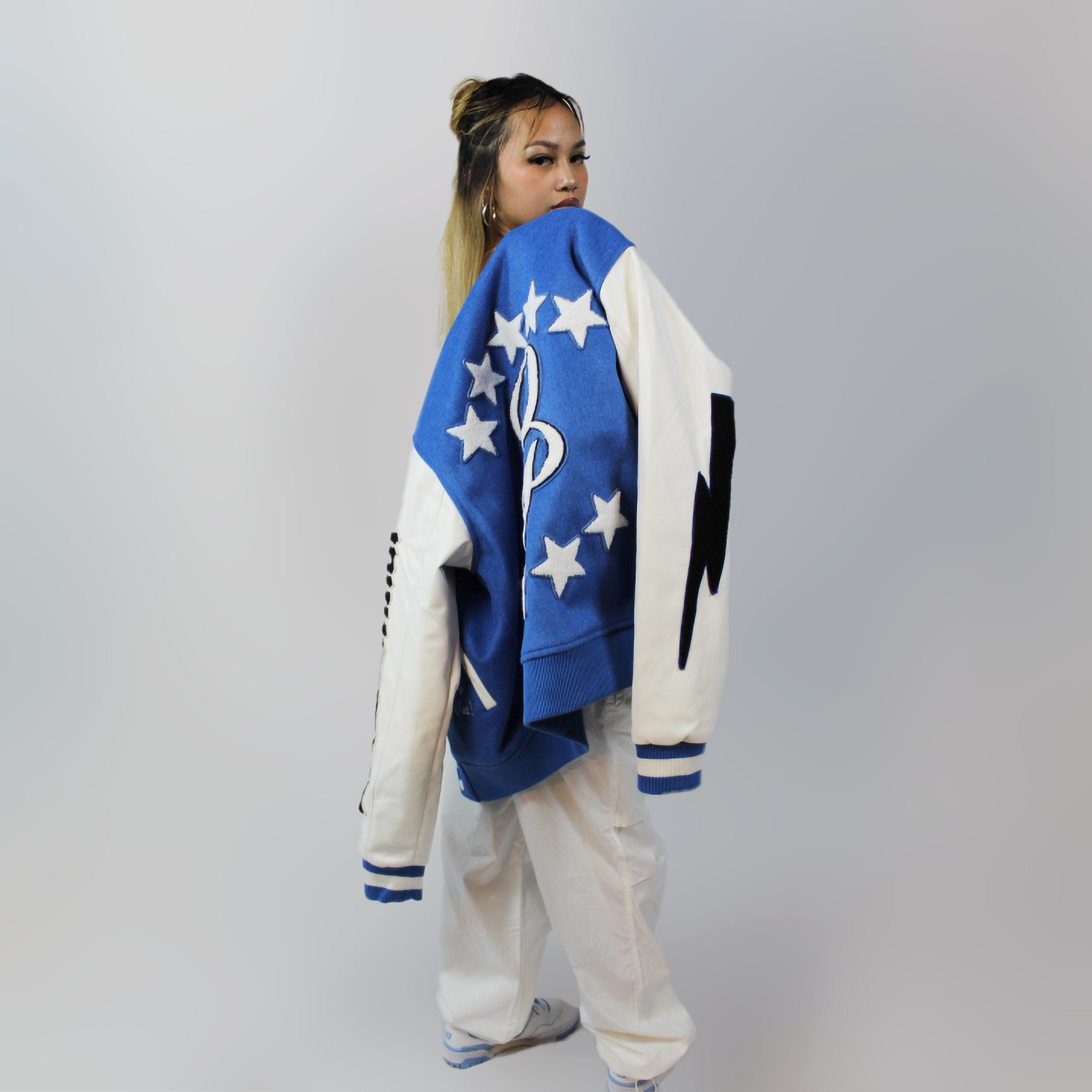 DRACOO X PRESIDENTIAL VARSITY JACKET