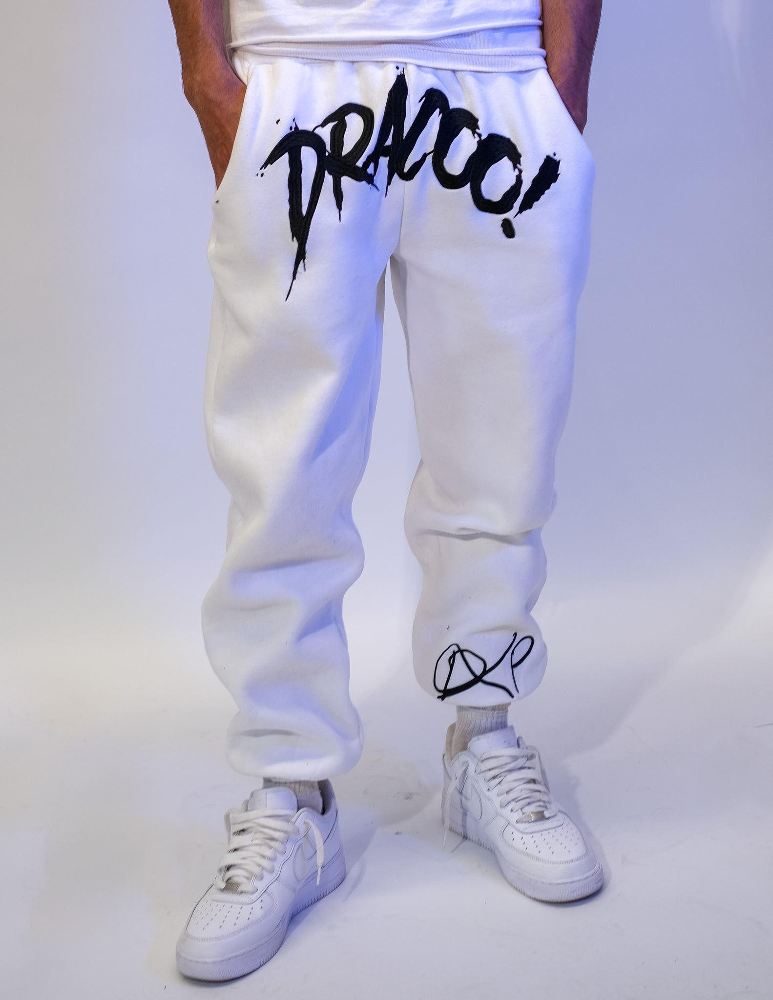 DRACOO 'ALABASTERINE' TRACKPANTS